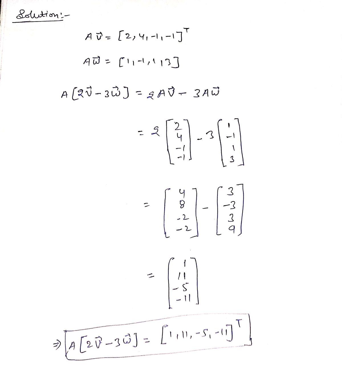 Algebra homework question answer, step 1, image 1